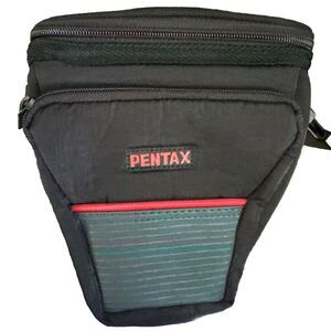Pentax‎ Camera Storage Bag 2 Zipper Pouch  7" X 5" W/ Strap Brand NEW